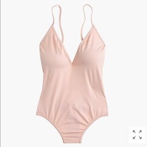 J.Crew Playa Montauk Cross Back One Piece